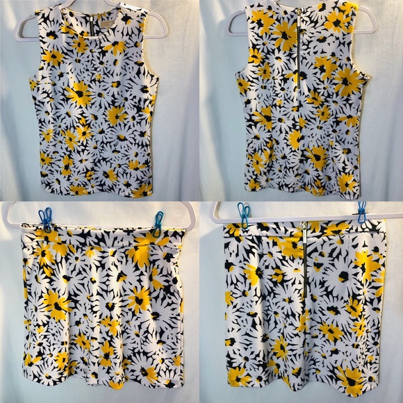 MICHAEL Michael Kors Dresses & Skirts - Michael Kors SUNFLOWER SET OUTFIT top bottom set